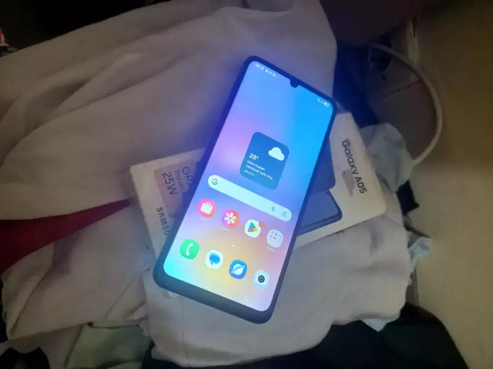 Samsung A05 ram 4/64 mlus normal semua nya lkp