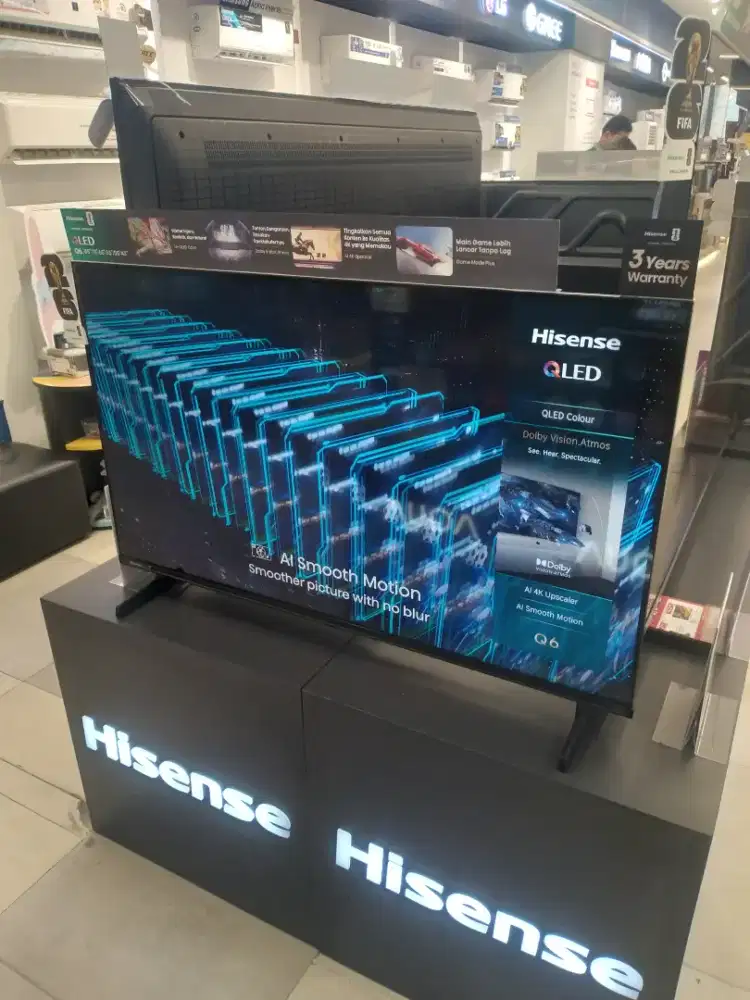 TV 43 inch QLED 4K Smart TV-Baru