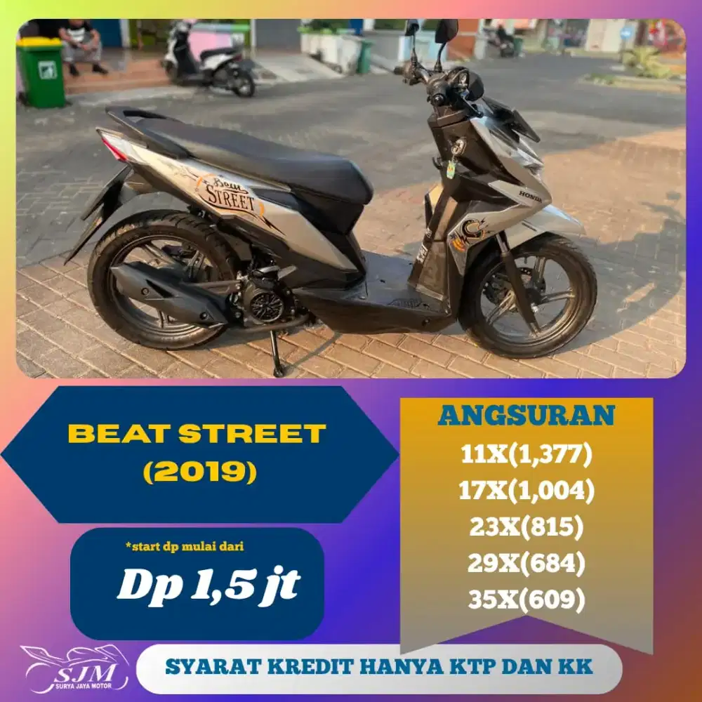 HONDS BEAT STREET 2019 MESIN HALUS
