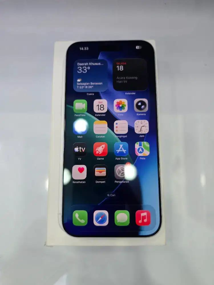Iphone 17 Pro Max 512Gb Silver Garansi resmi Ibox 5 bulan -MasterCom