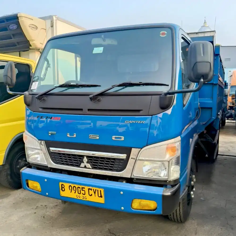 2025 MURAH CDD Mitsubishi Canter Coltdiesel FE74HD Dump truck 6rd truk