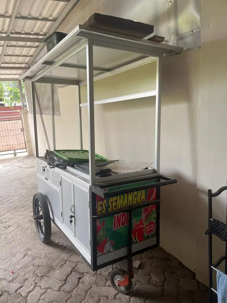 Jual cepat gerobak baru harga murah
