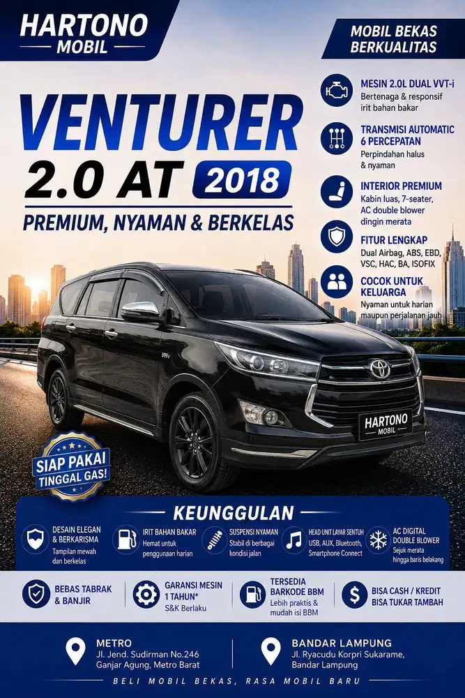VENTURER 2.0 AT 2018