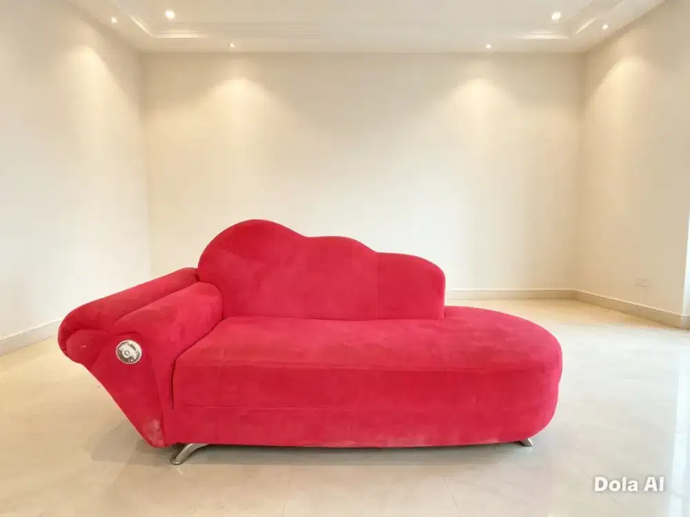 Sofa minimalis jok suede