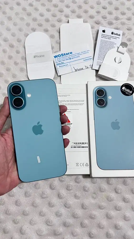 iphone 16 128gb garansi resmi masih aktif