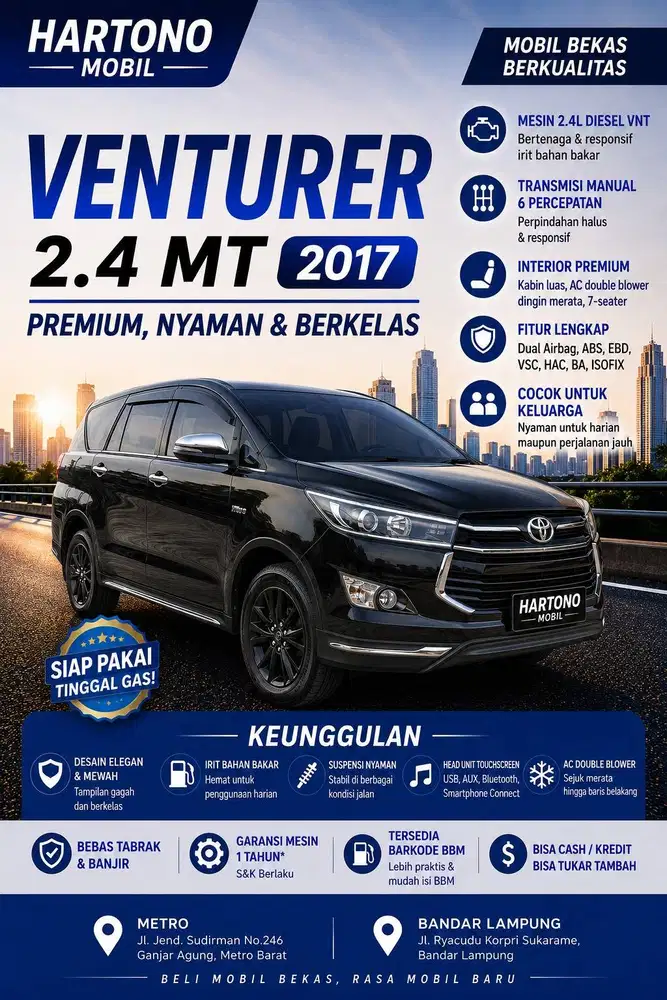 VENTURER 2.4 MT  2017