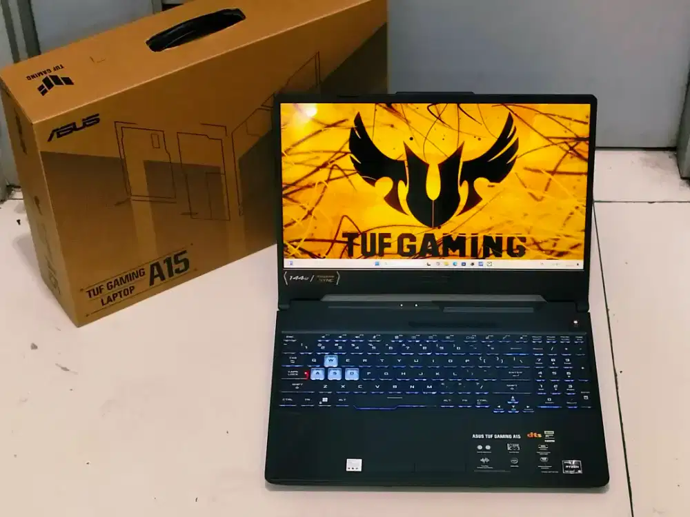 LIKE NEW ASUS TUF A15 AMD RYZEN 5-7535HS NVIDIA GEFORCE RTX 3050