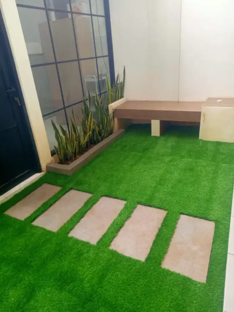 Depok rumput sintetis murah bisa cod