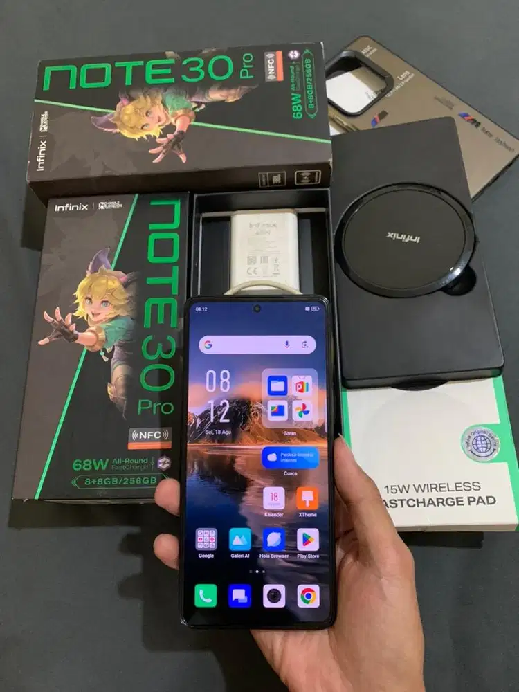 infinix note 30 pro 8+8/256 fullset