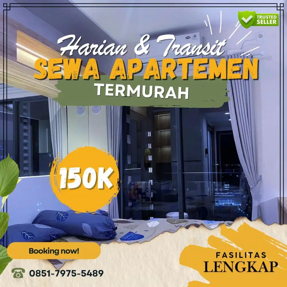 Sewa Apartemen SPRINGWOOD RESIDENCE Harian/Transit Termurah Tangerang