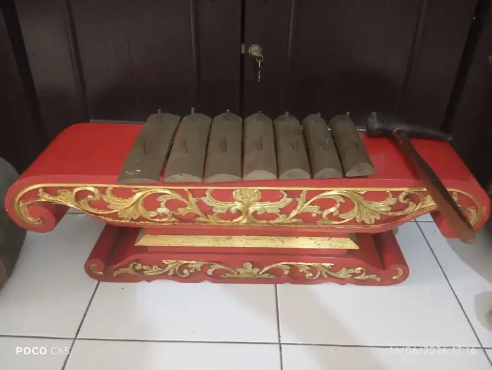 Gamelan Perunggu Premium : Pekking Ukir Prada