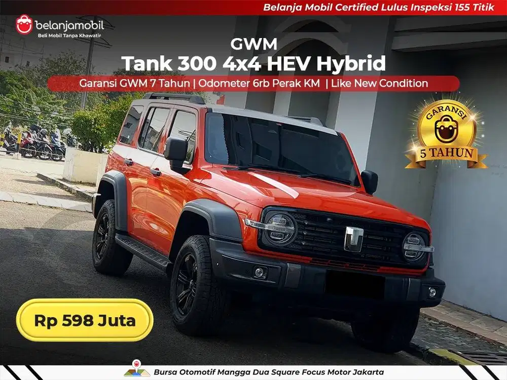 [ 4x4 - LOW KM 6RB ] GWM Tank 300 AWD HEV Hybrid 2024 2025