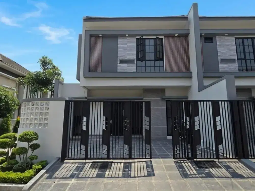 Rumah Sutorejo  NEW MINIMALIS carport 2, row 2.5 mobil