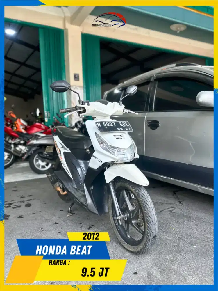 HONDA BEAT 2012 BEKAS BERKUALITAS BOSSKU HIKMAH MOTOR KEPUH MALANG