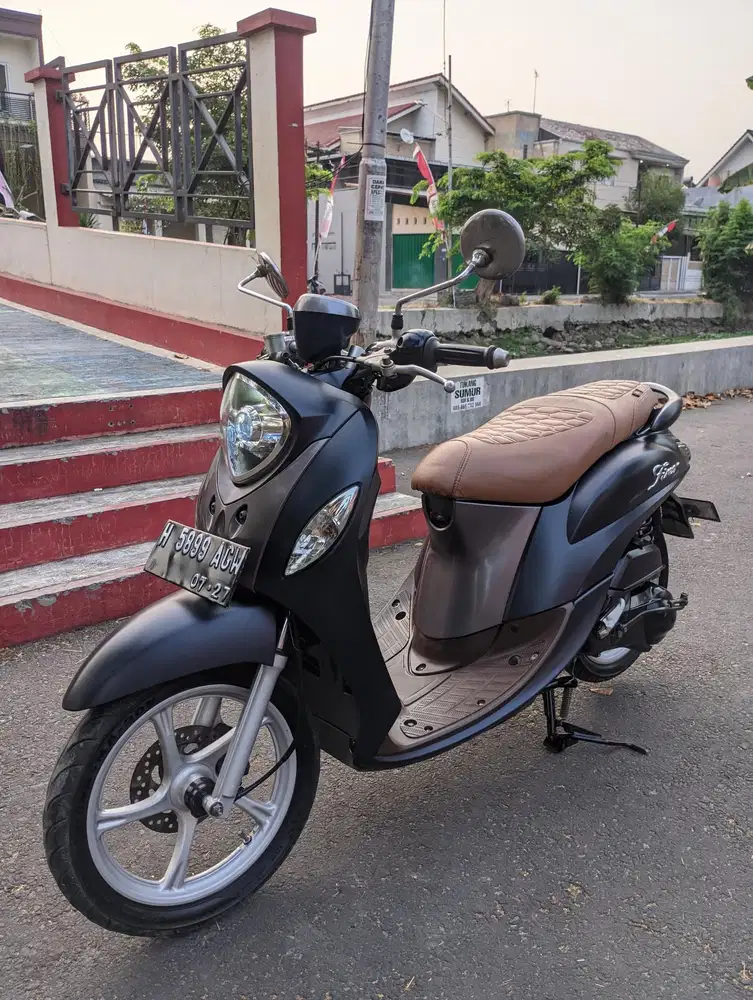 Fino 125cc 2017 Biru Grande Original Mesin Topp