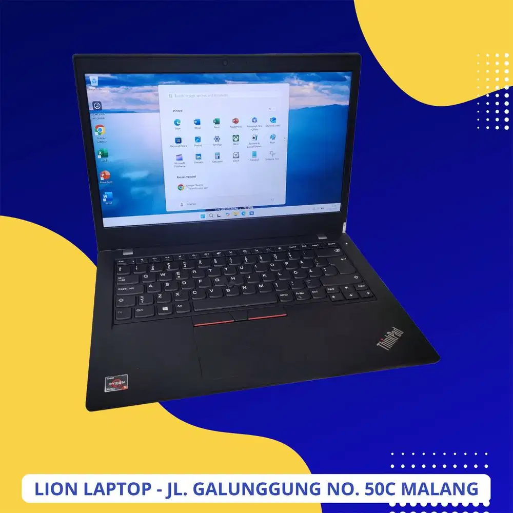 Gaming/Editing AMD Ryzen 5 PRO 8/256 MULUS Lenovo Thinkpad L14 Gen 1 [