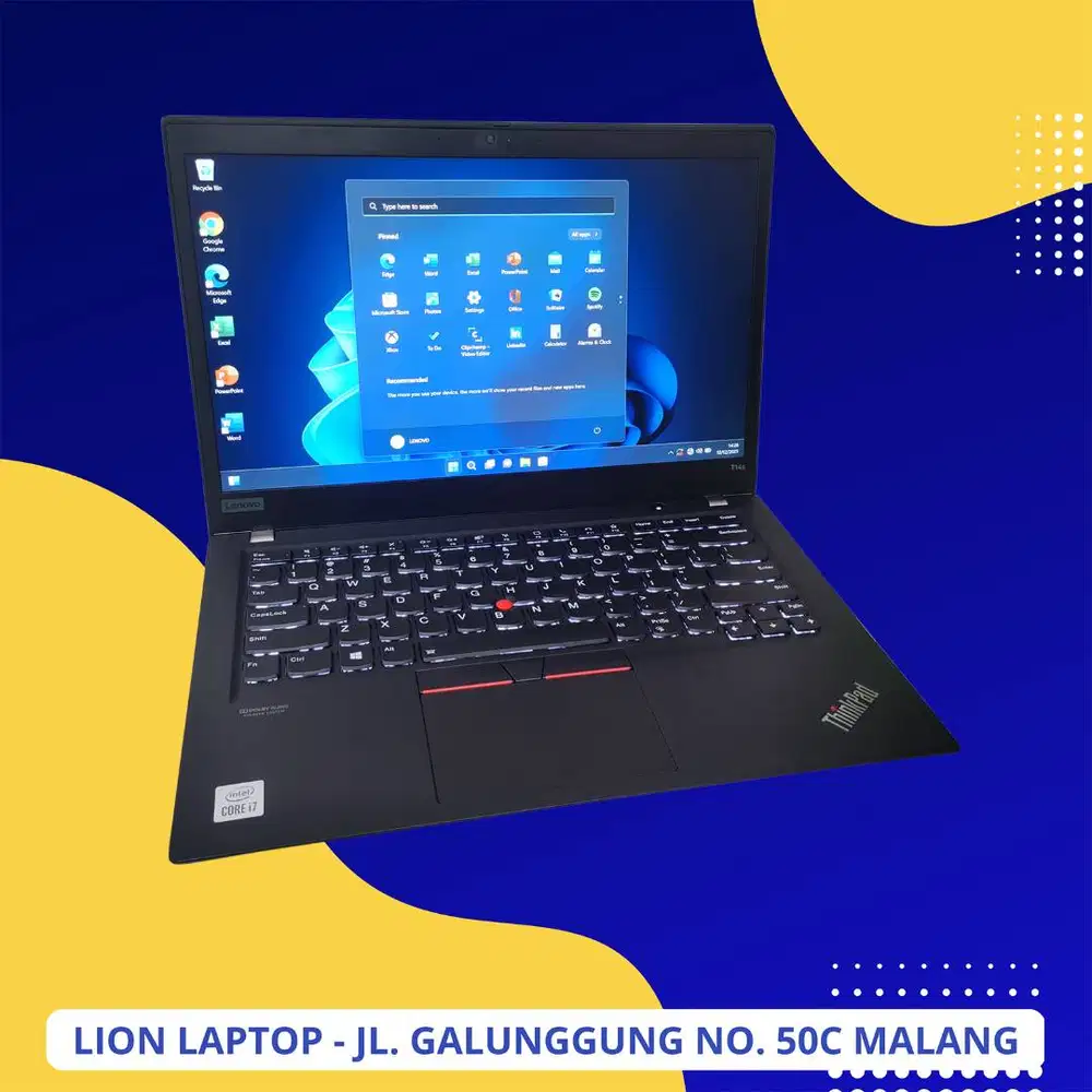 RAM 16GB Core i7 Gen 10 Slim SSD 256GB Lenovo Thinkpad T14S [18|08]