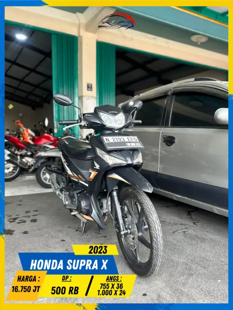 HONDA SUPRA X 2023 LIKE NEW BOSSKU HIKMAH MOTOR KEPUH MALANG