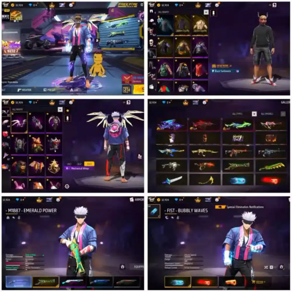 Jual Akun FF sultan termurah 100% Asli Real Amanah & Tepercaya