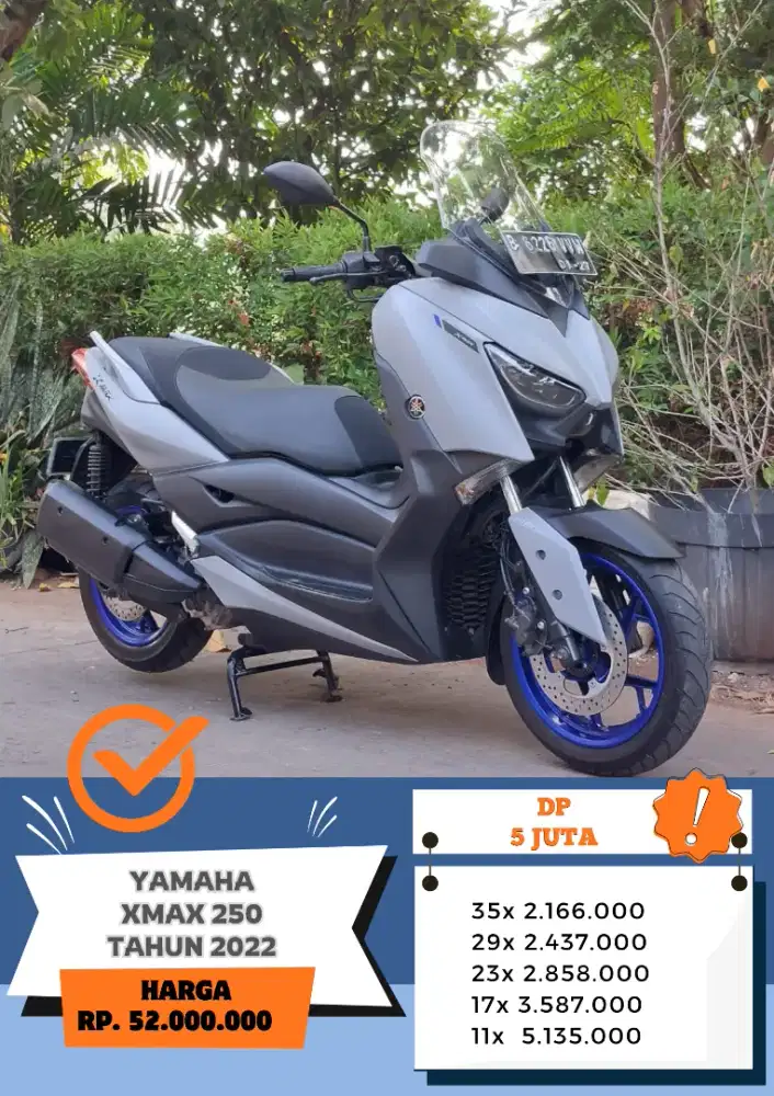 Yamaha Xmax 250 Tahun 2022