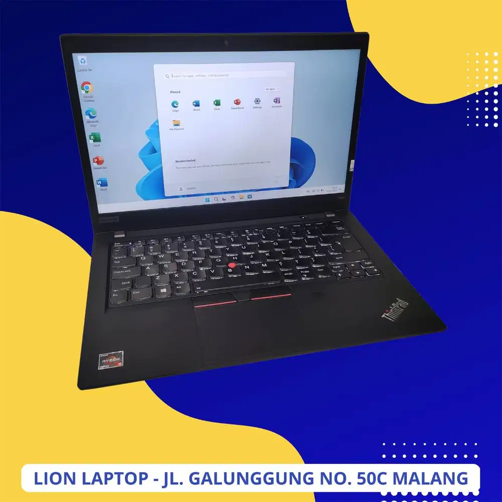 RAM 16GB AMD Ryzen 5 PRO VGA 2GB Lenovo Thinkpad T495 [18|08]