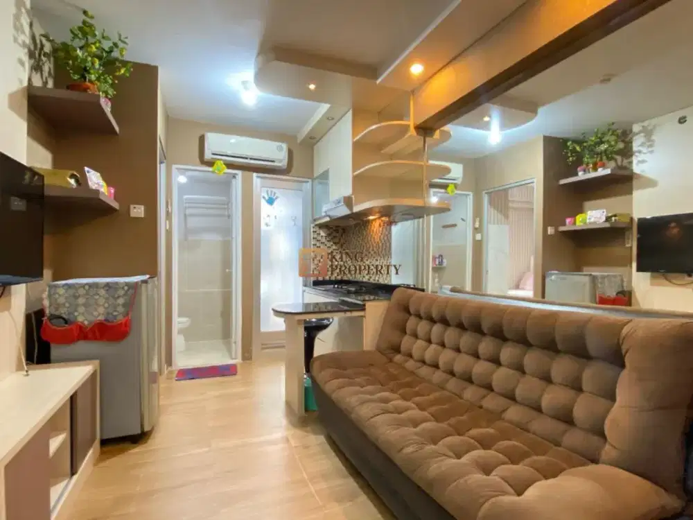 Tinggal Bawa Koper! Apartemen Green Bay Pluit Greenbay 2Br 35M2 Full Furnished Interior Modern