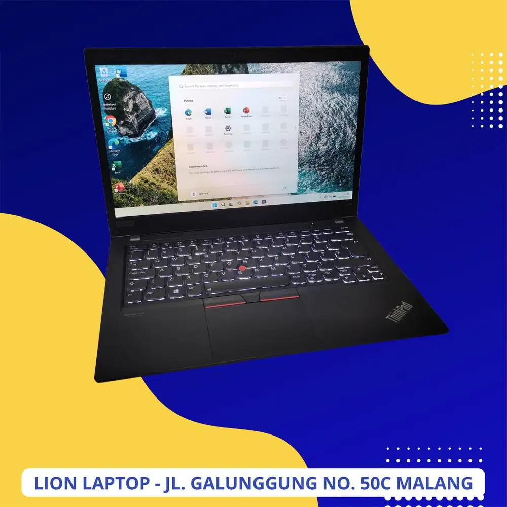 RAM 16GB i5 Gen 11 SSD 256GB Lenovo Thinkpad T14 gen 2i [18|08]