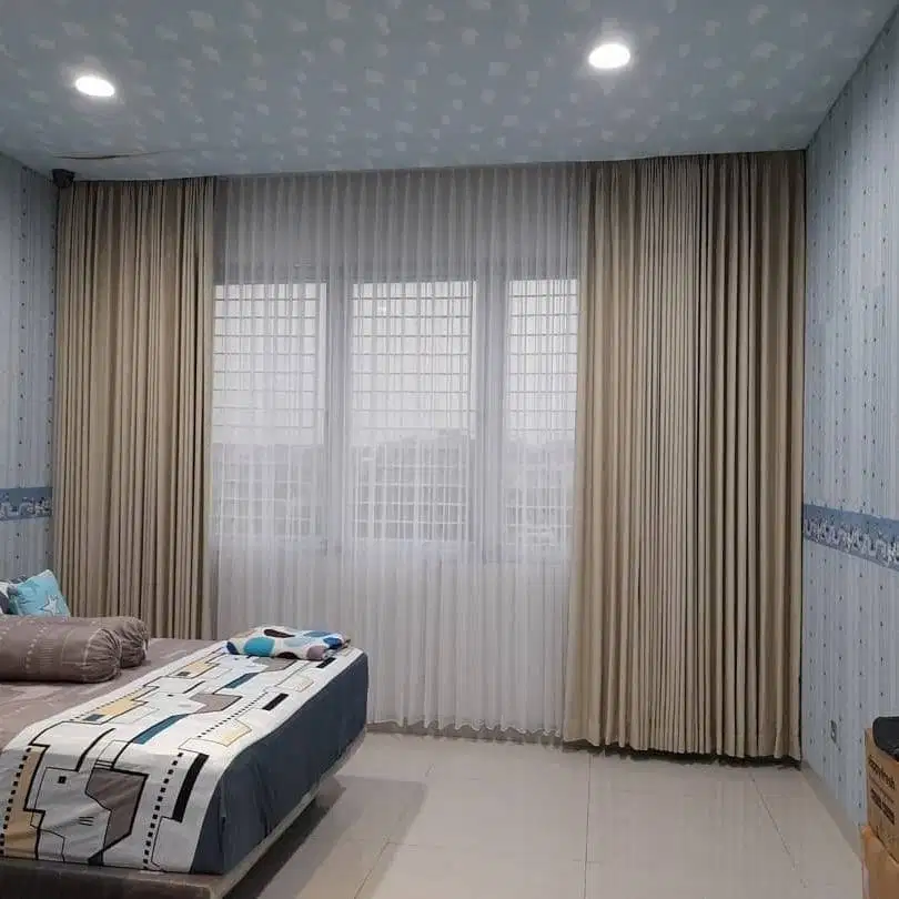Jual Gorden Jendela & Pintu Gordyn Model Terbaru Wallpaper Dinding 3D