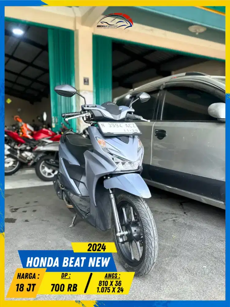 HONDA BEAT NEW 2024 MONGGO READY MASZEHH HIKMAH MOTOR KEPUH MALANG