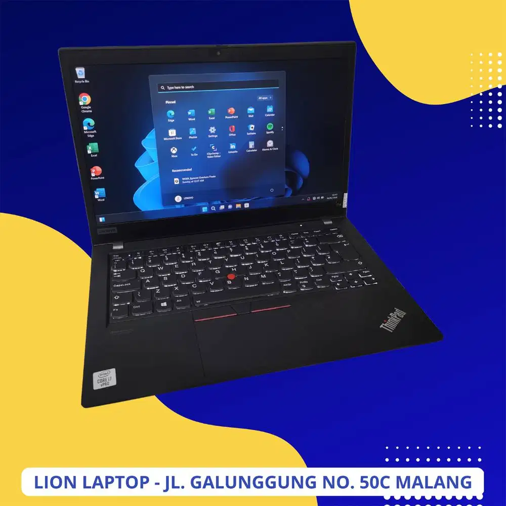 RAM 16GB i7 Gen 10 SSD 256GB Lenovo Thinkpad T14 gen 1 [18|08]