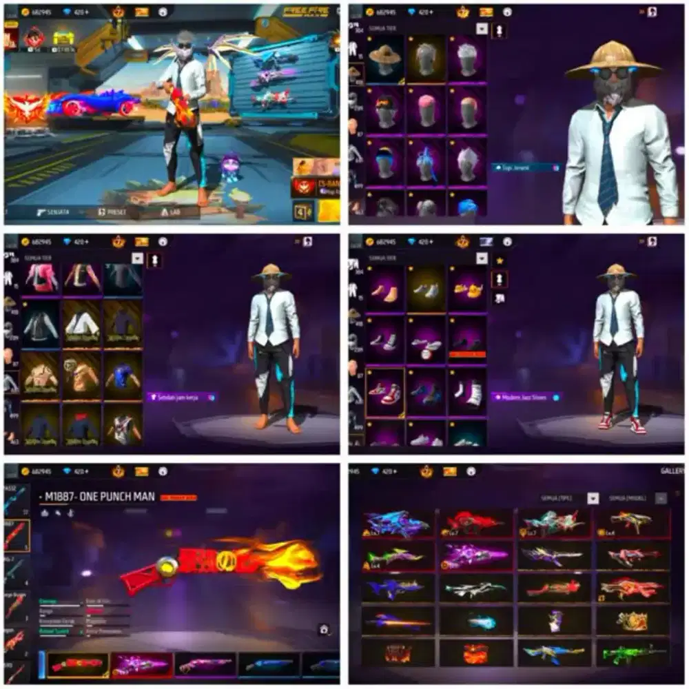 Jual Akun FF sultan termurah 100% Asli Real Amanah & Tepercaya