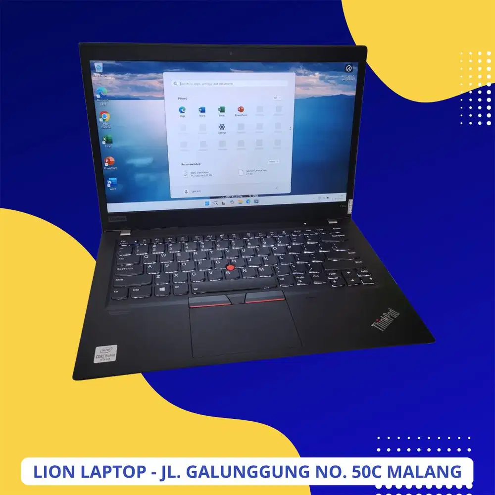RAM 16GB Slim Core i5 Gen 10 SSD 256GB Lenovo Thinkpad T14s [18|08]