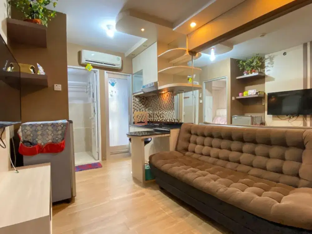 Wajib Lihat! Interior Modern, Nyaman & Strategis 2Br 35M2 Full Furnished Apartemen Green Bay Pluit Greenbay