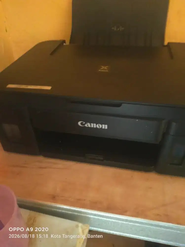 Printer Canon G2000 Masih Siap pakai Tinta masih banyak
