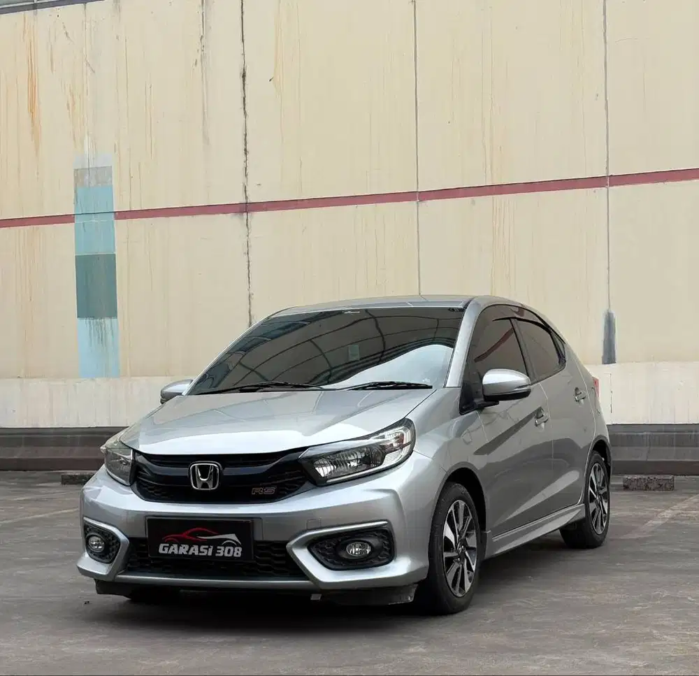 Honda Brio RS 1.2 CVT AT Automatic 2022 Abu Abu Silver  Km 22 rb