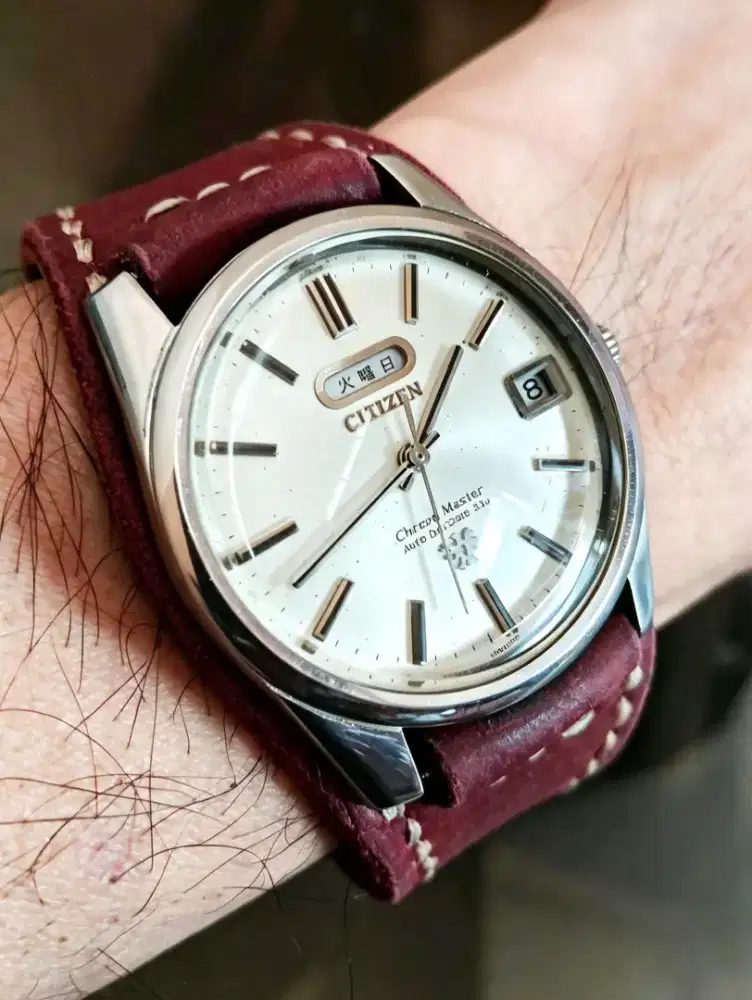 RARE! Vintage JDM Citizen Chrono Master Auto Day Date 1967.