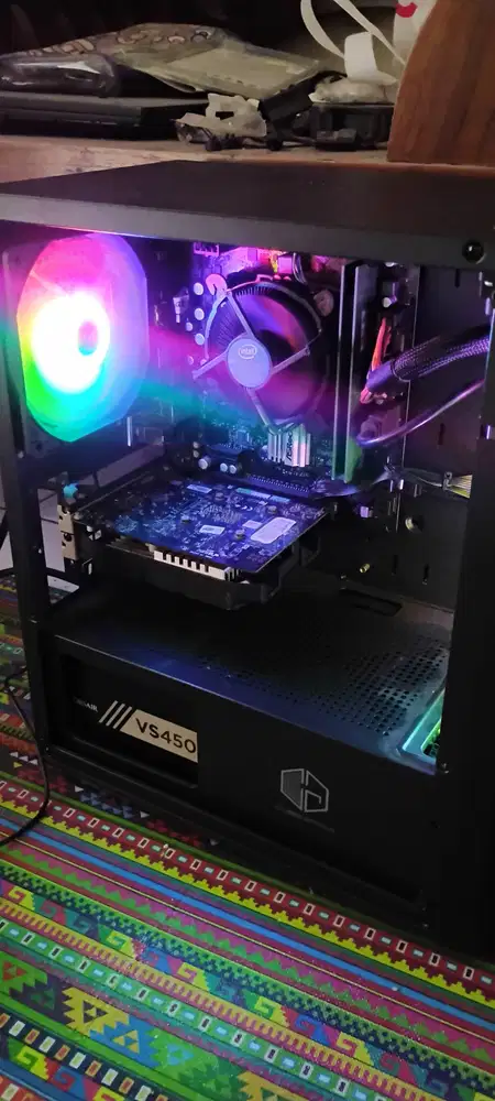 i3 Gen 10 + 1050Ti 4GB + 8/256GB (Editing 2D/3D Mantap, Gaming Lancar)