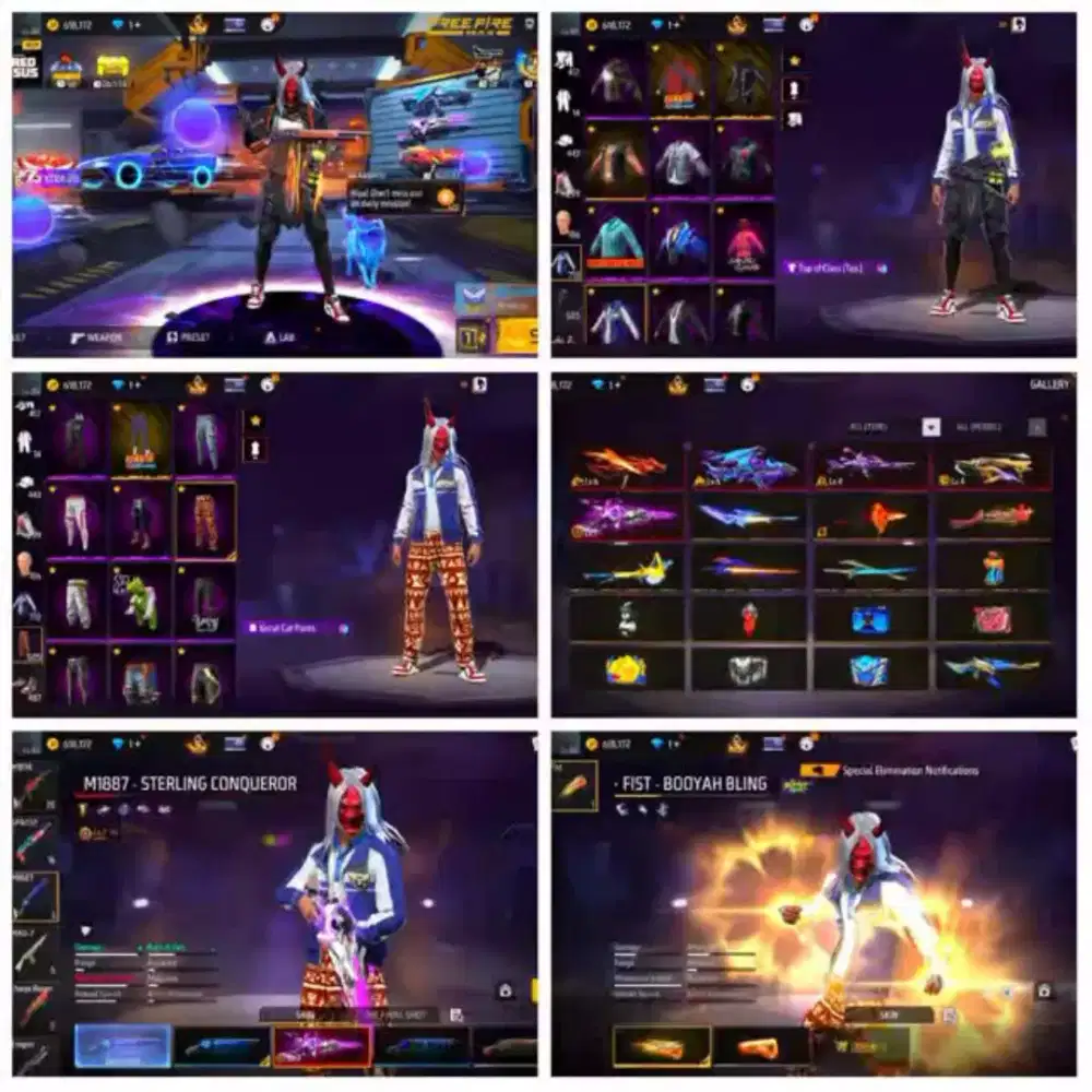 Jual Akun FF sultan termurah 100% Asli Real Amanah & Tepercaya