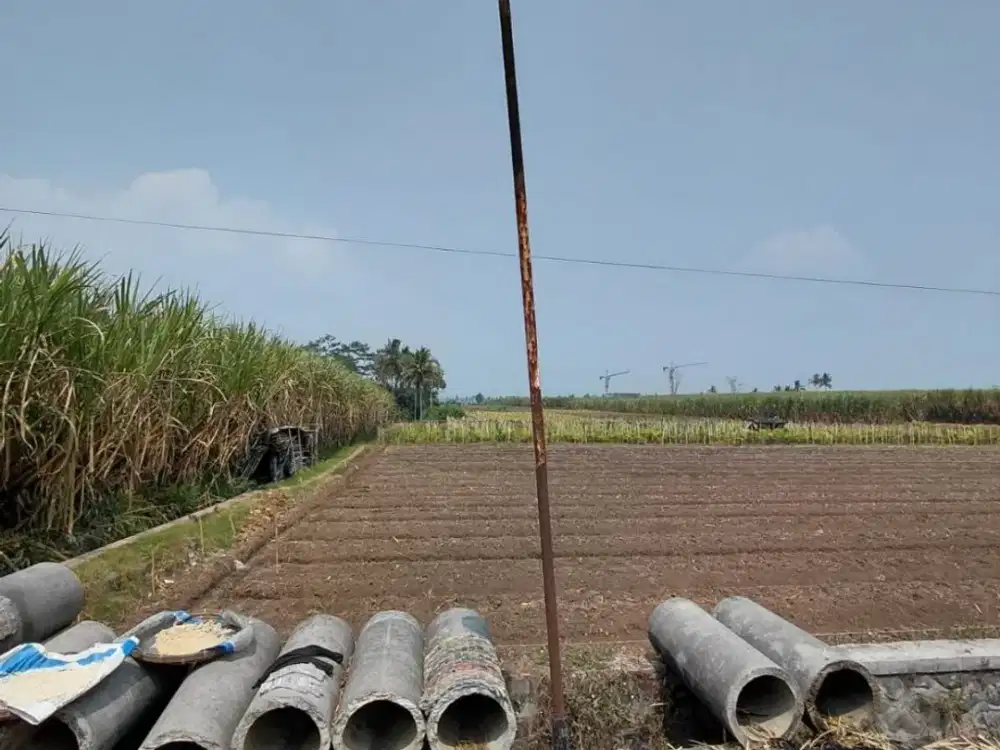 Dijual Tanah Cocok untuk Bangunan Komersial di Tegaron Malang