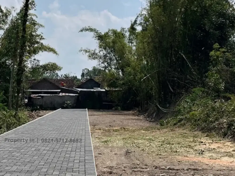 Tanah Pekarangan 10 Menit Jl Solo - Jogja, SHM