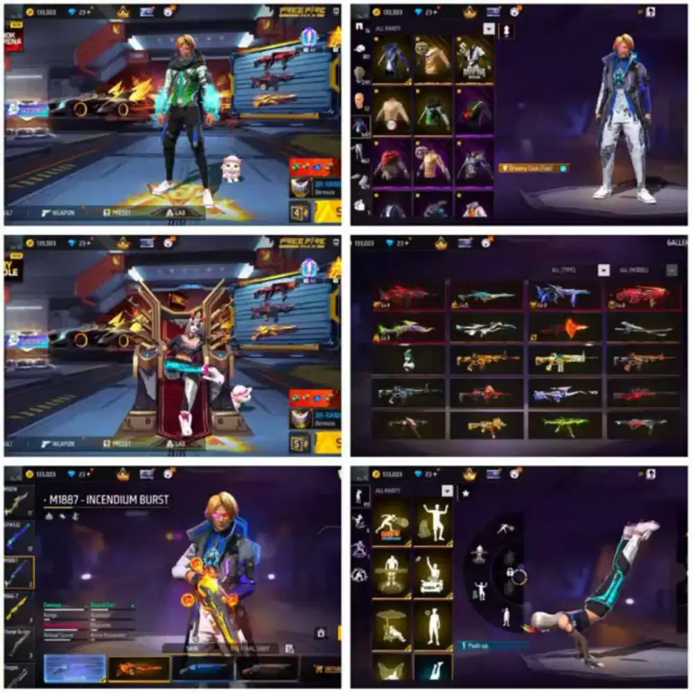 Jual Akun FF sultan termurah 100% Asli Real Amanah & Tepercaya
