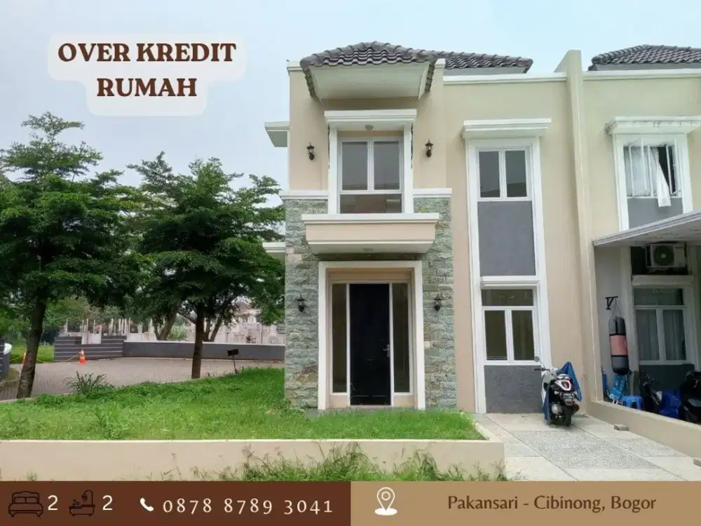 OVER KREDIT 2LT HOOK LT170 dkt Pemda Cibinong di Wartawangsa Residence