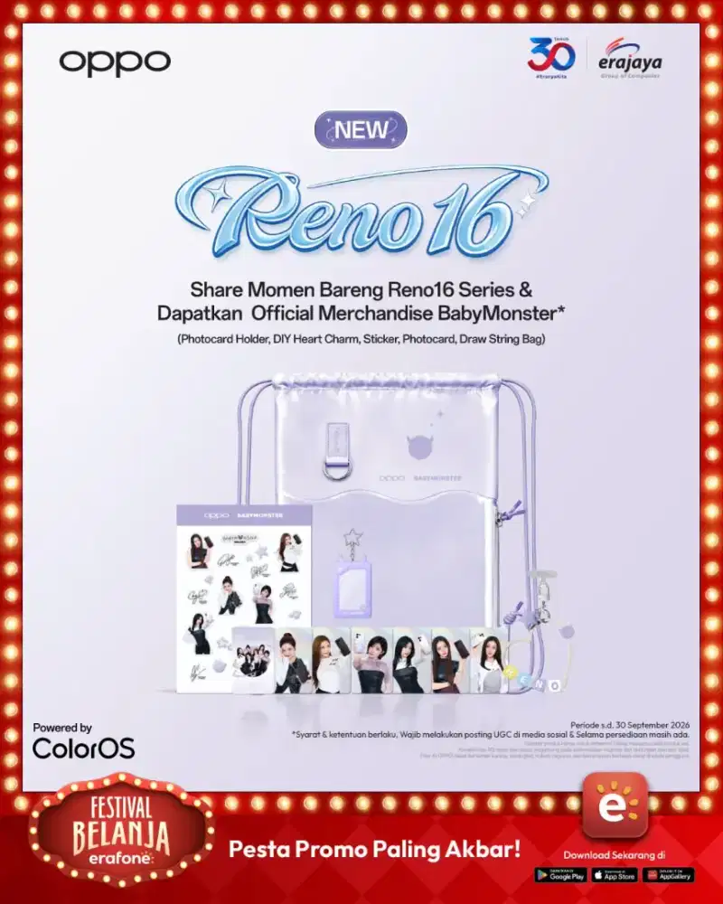 Promo discount Oppo 16 Series