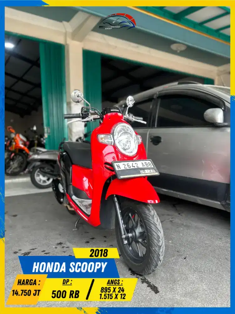 HONDA SCOOPY 2018 NDANG GERCEP MASZEHH HIKMAH MOTOR KEPUH MALANG
