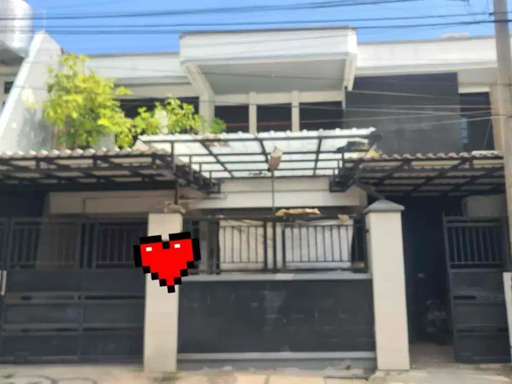 DIJUAL CEPAT RUMAH LUAS 2 LANTAI SHM DEKAT MERR GALAXY MALL