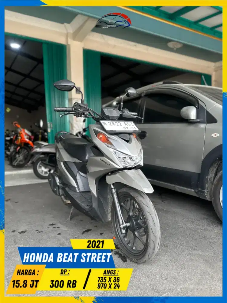 HONDA BEAT STREET 2021 BEKAS WOOKEE HIKMAH MOTOR KEPUH MALANG