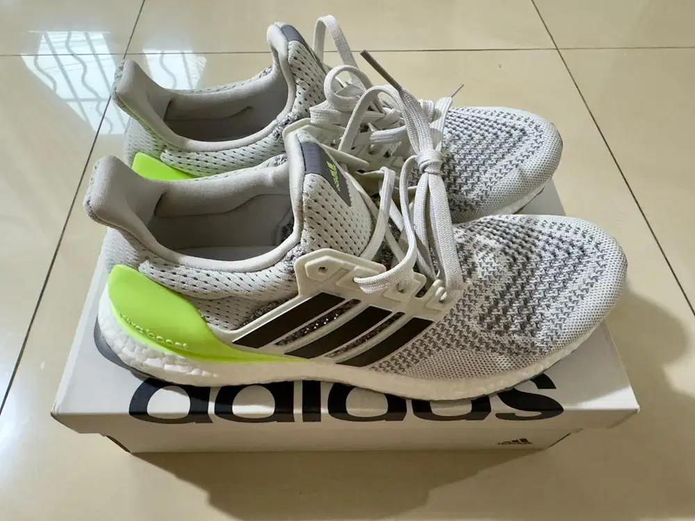 Adidas Ultraboost 1.0 Putih/Hijau