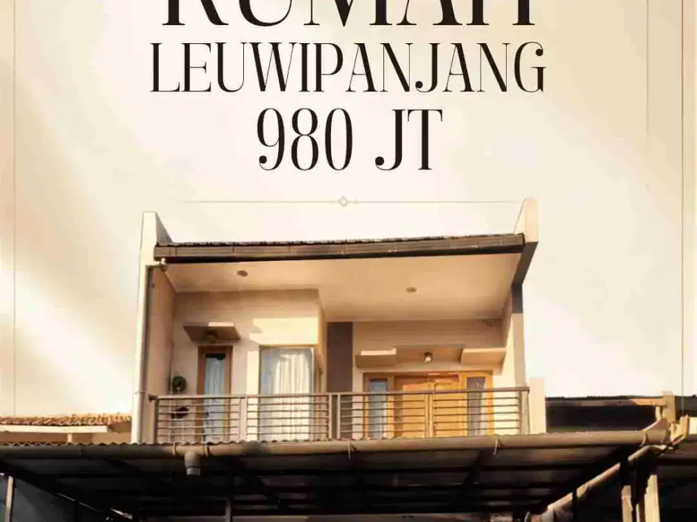 Rumah Murah Leuwipanjang, Dekat Cibaduyut, Peta Bandung