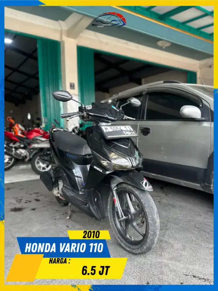 HONDA VARIO 110 2010 PLAT M BARANG READY HIKMAH MOTOR KEPUH MALANG