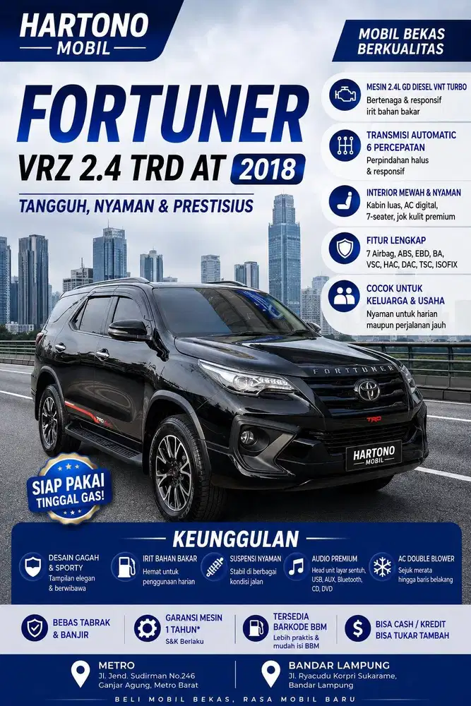 VRZ 2.4 TRD AT 2018